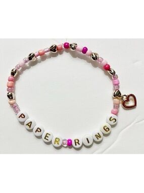 Taylor Swift Friendship Bracelet Lover Paper Rings